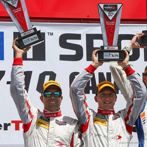 Renger van der Zande en Alexander Popow